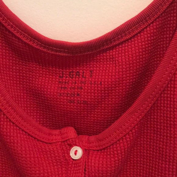 Brandy Melville Red Crop Top Tank - Picture 4 of 7